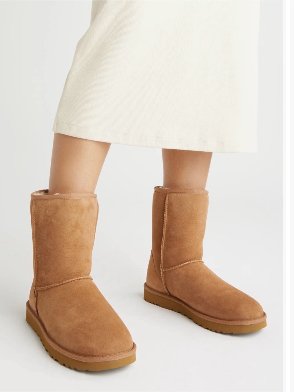 UGG Classic Genuine Shearling short boot, sz 9 NWT
